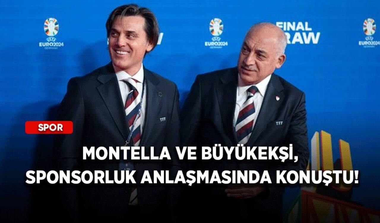 Montella ve Büyükekşi, sponsorluk anlaşmasında konuştu!