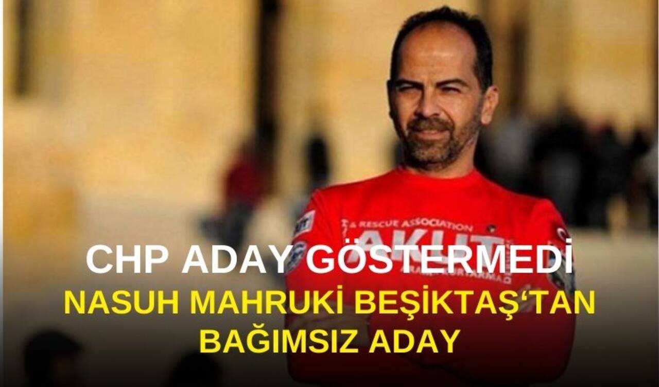 CHP aday göstermemişti: Nasuh Mahruki Beşiktaş'tan bağımsız aday