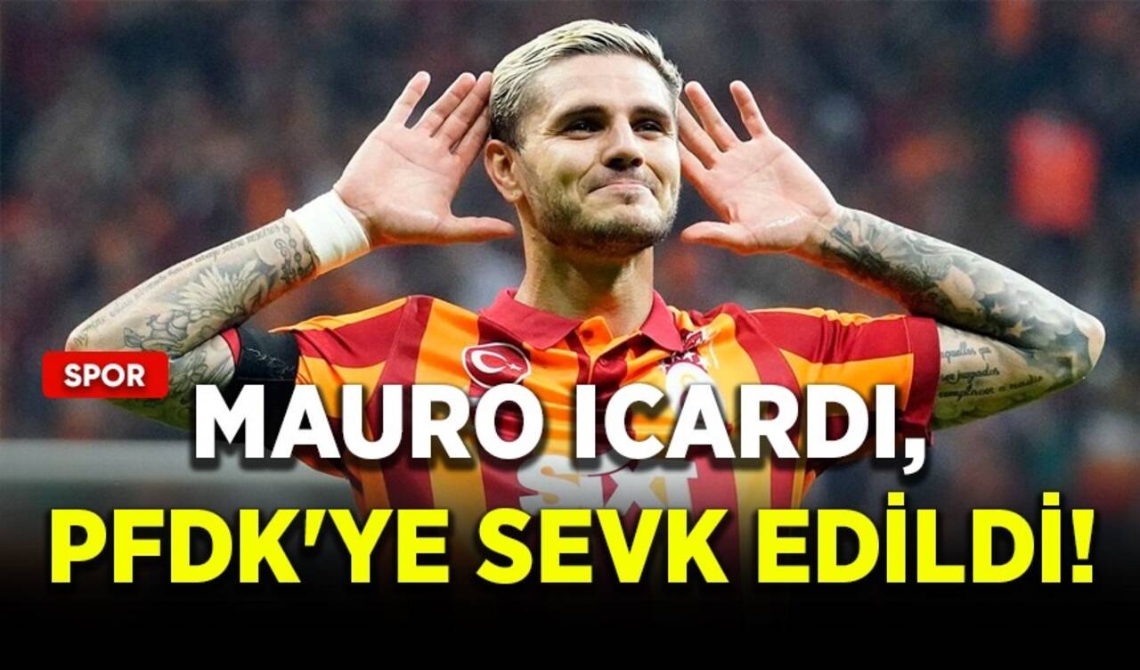 Mauro Icardi, PFDK'ye sevk edildi!