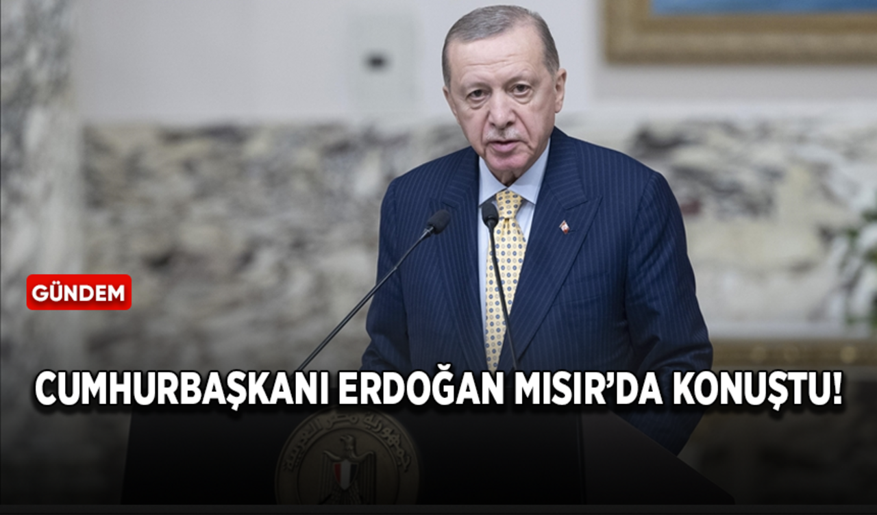 Cumhurbaşkanı Erdoğan: Gazze'de akan kanın durması için Mısırlı kardeşlerimizle işbirliğine devam!