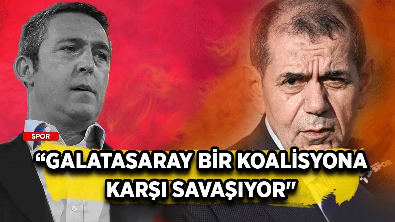 Dursun Özbek: “Galatasaray bir koalisyona karşı savaşıyor"