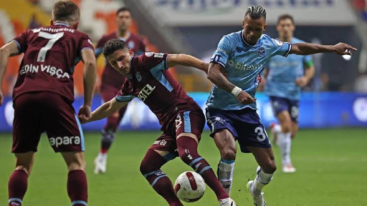 Trabzonspor'un konuğu Adana Demirspor!