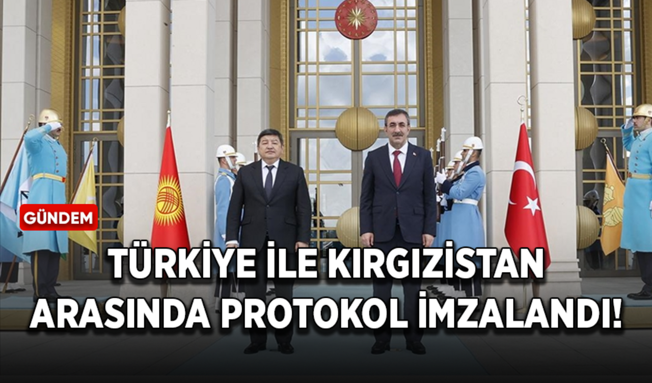 Türkiye ile Kırgızistan arasında 11. Dönem KEK Protokolü imzalandı!