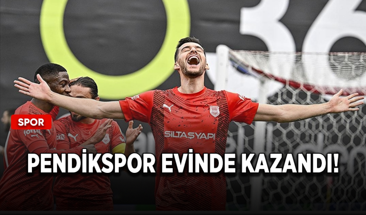 Pendikspor evinde kazandı!