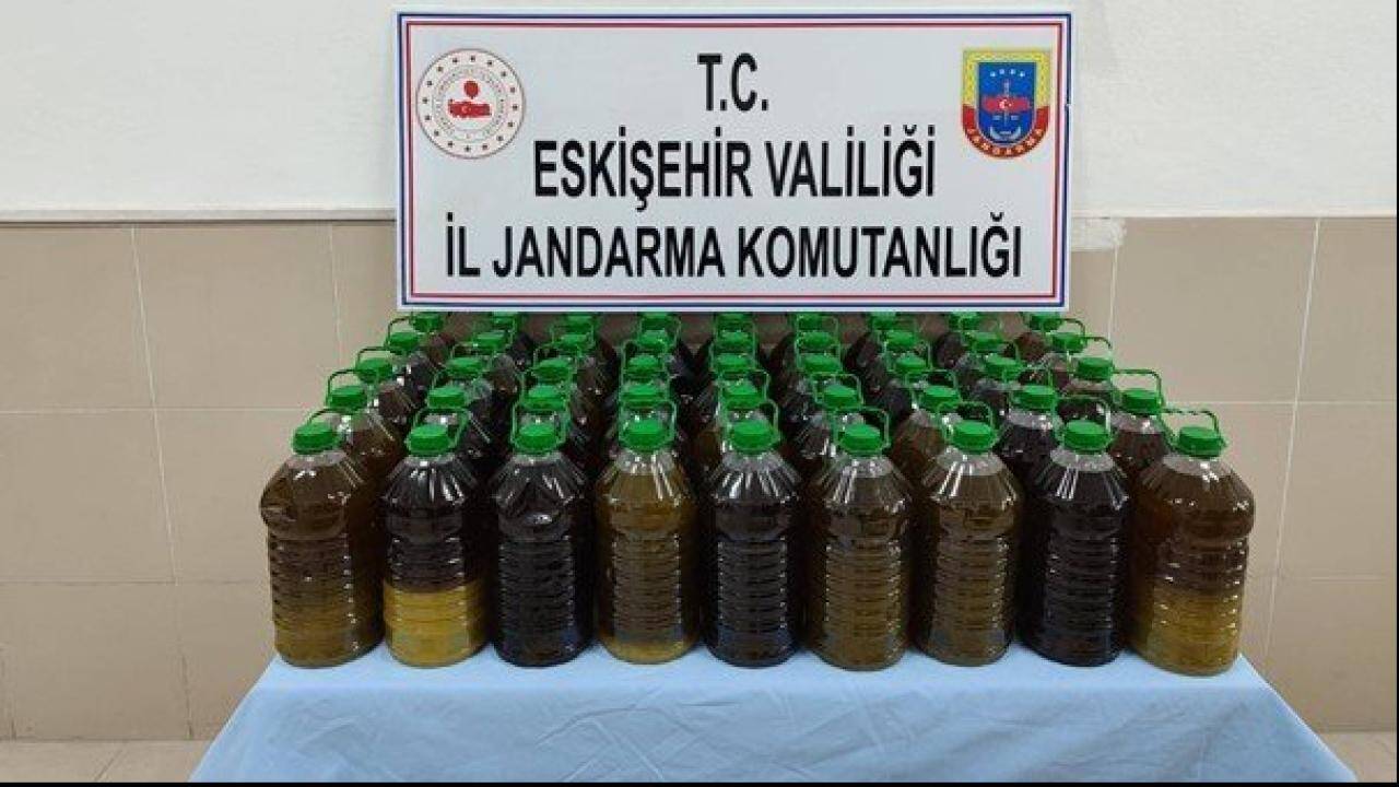 Eskişehir'de 250 litre sahte zeytinyağı skandalı!