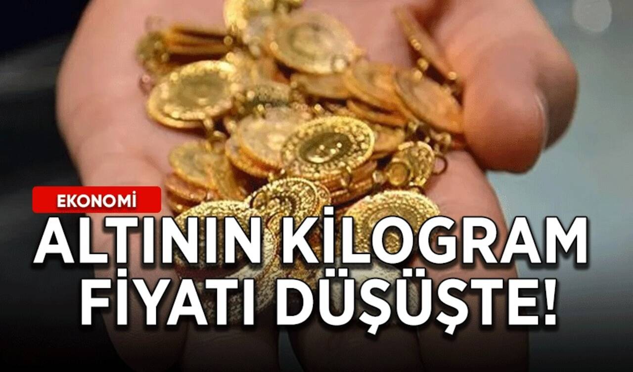 Altının kilogram fiyatı düşüşte!