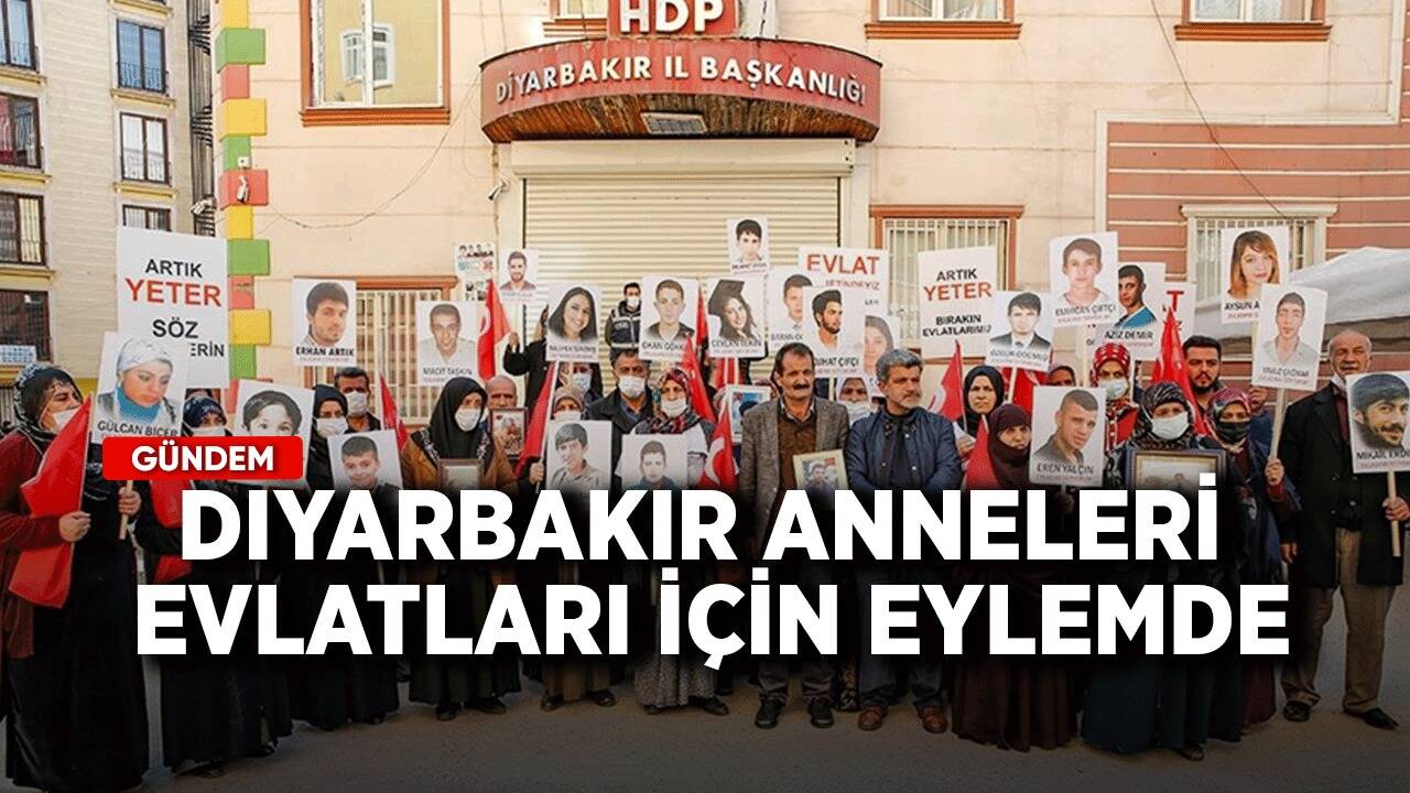 Diyarbakır anneleri evlatları için eylemde