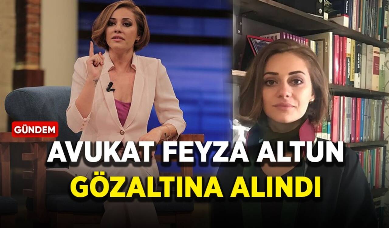 Avukat Feyza Altun gözaltına alındı