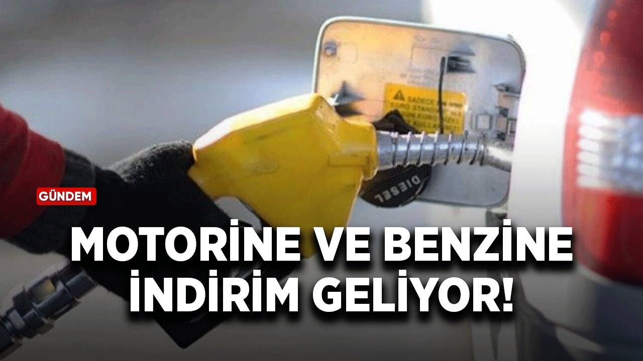 Hem motorine ve hem benzine indirim geliyor!