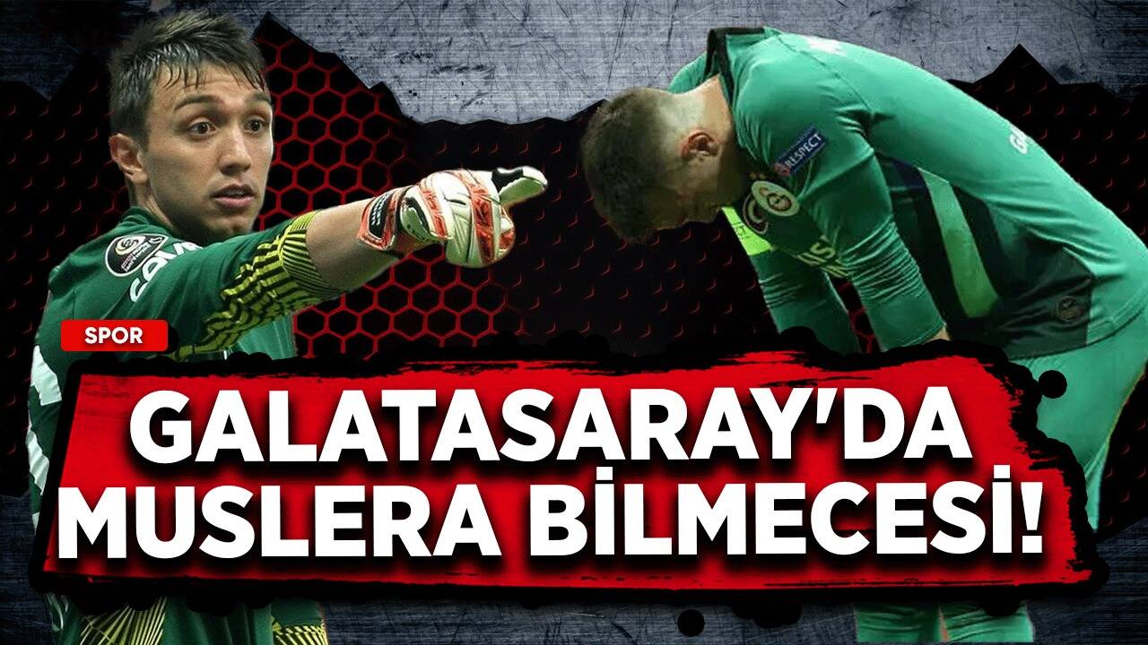 Galatasaray'da Muslera bilmecesi!