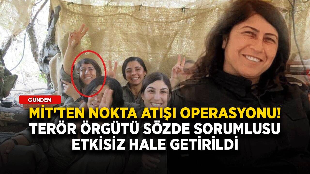 MİT'ten nokta operasyonu! Terör örgütü sözde sorumlularından Emine Seyid Ahmed etkisiz hale getirildi