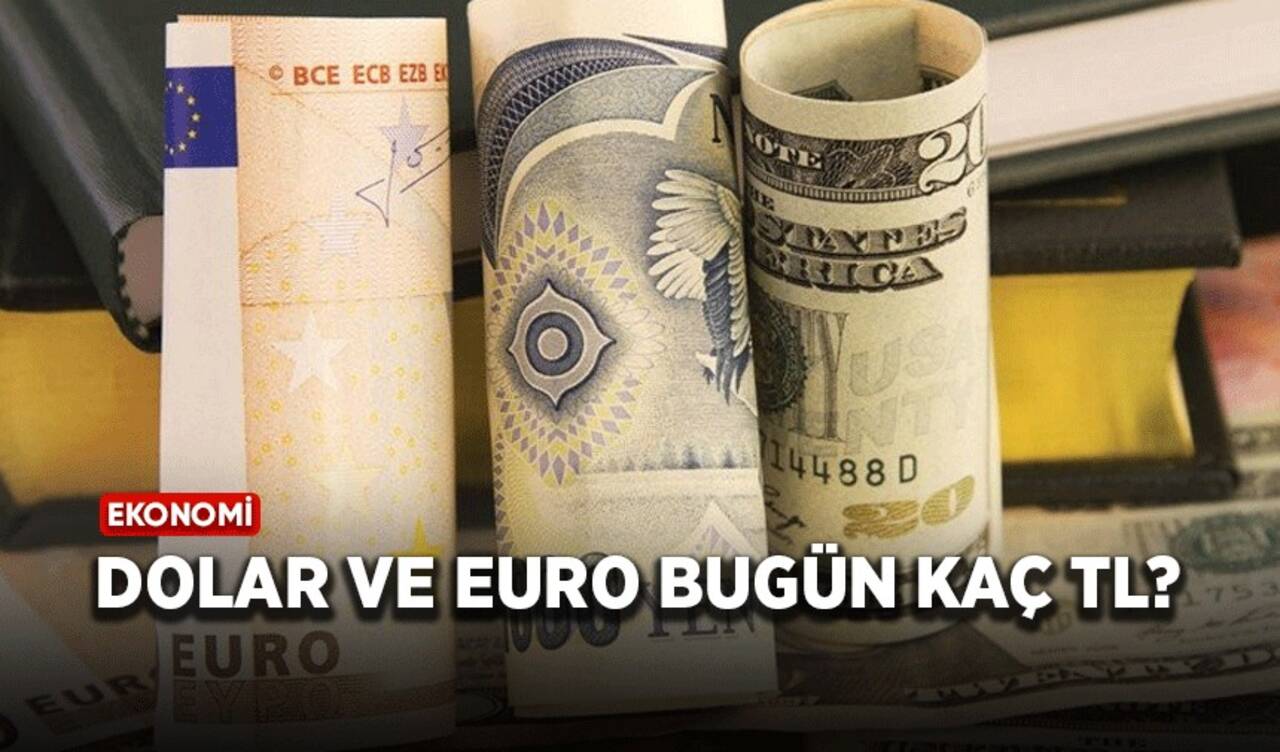 Dolar ve euro bugün kaç TL?