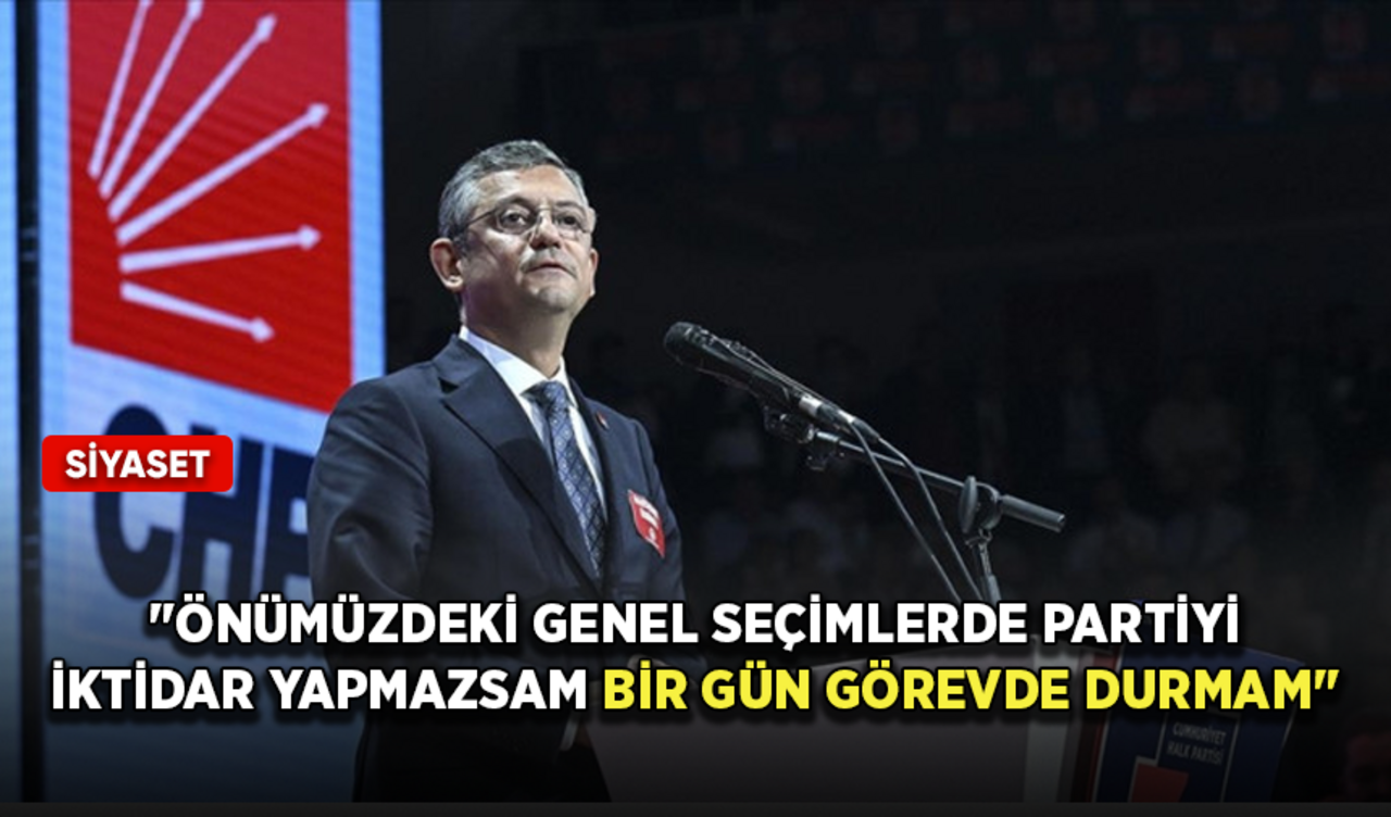 CHP Genel Başkanı Özgür Özel, canlı yayında soruları yanıtladı