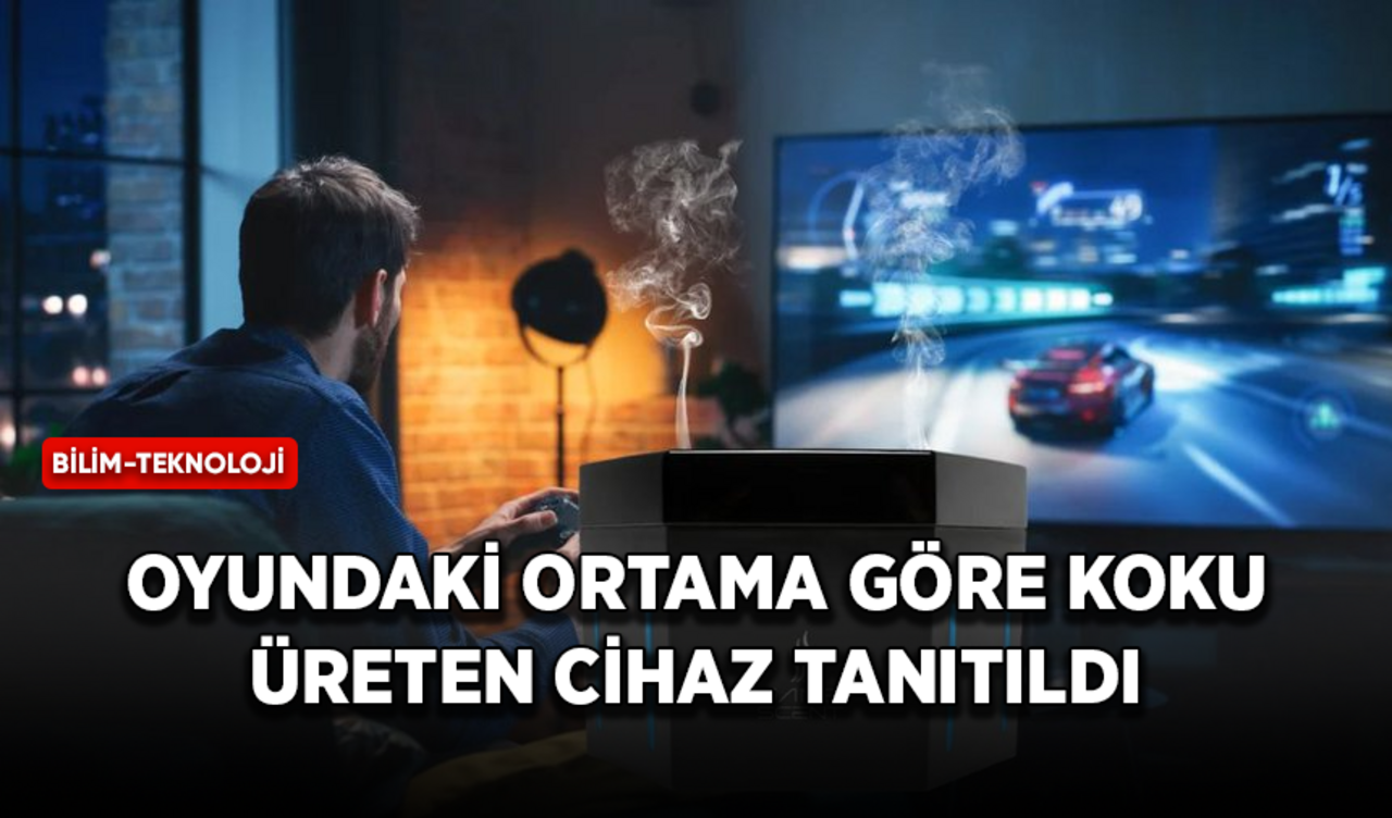 Oyundaki ortama göre koku üreten cihaz tanıtıldı: GameScent