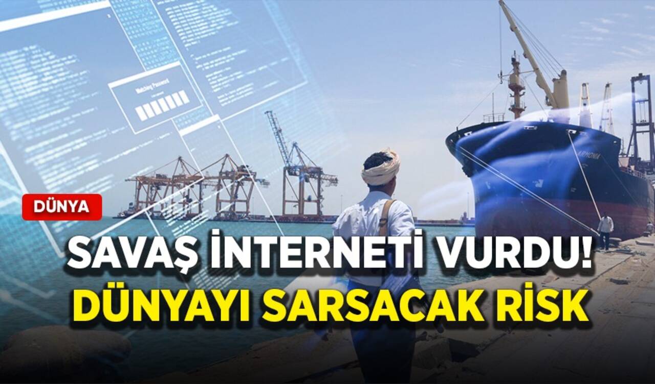 Savaş interneti vurdu! Dünyayı sarsacak risk