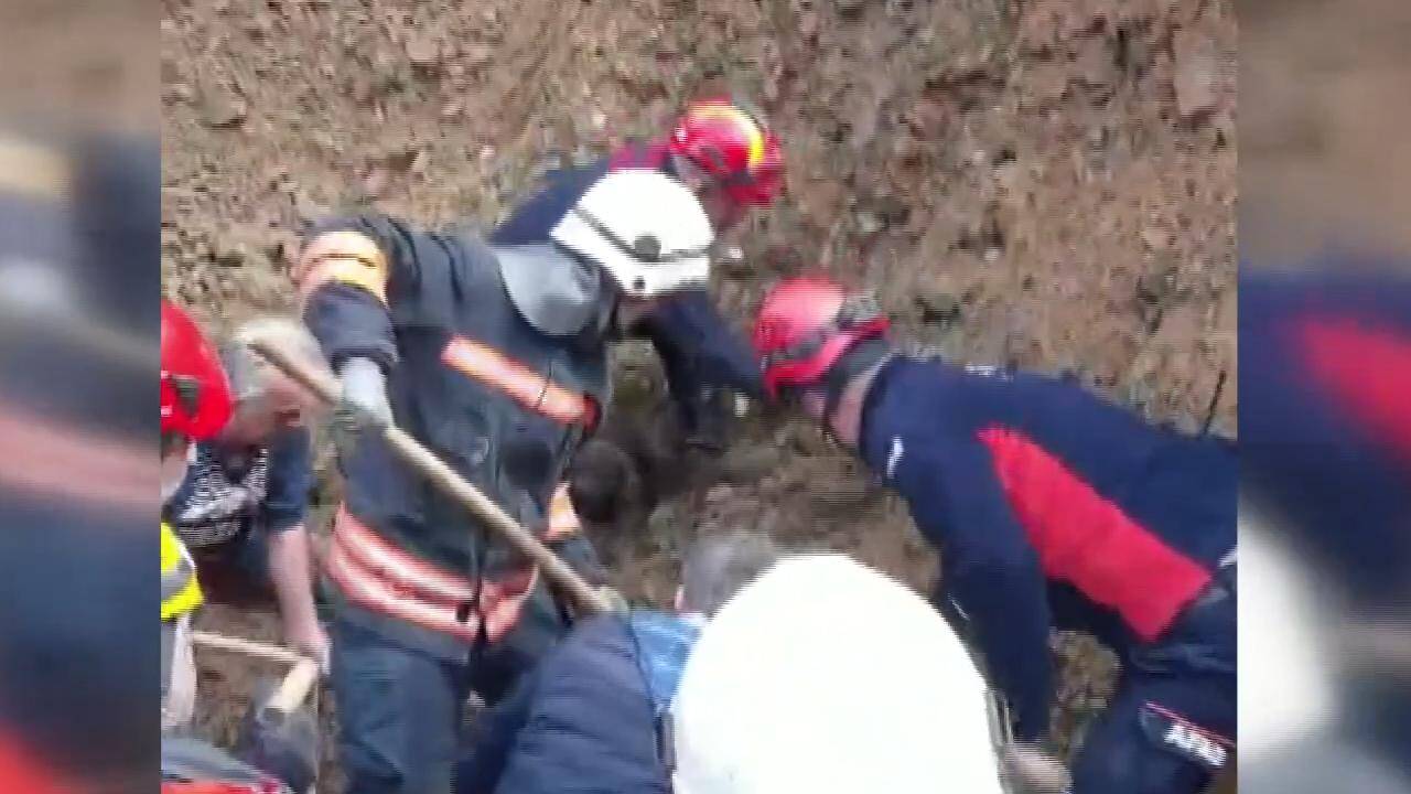 Trabzon'da göçük altında kalan işçilerin cansız bedeni çıkarıldı