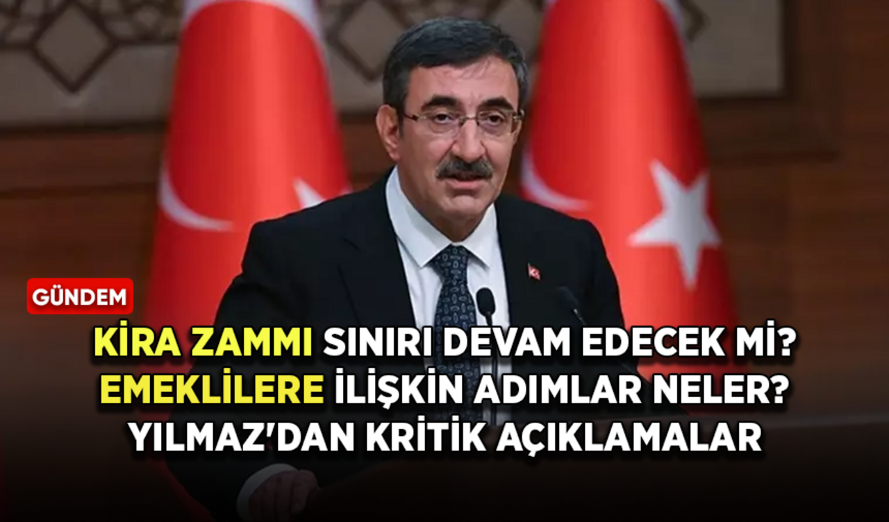 Kira zammı sınırı devam edecek mi? Cumhurbaşkanı Yardımcısı'ndan kritik açıklamalar