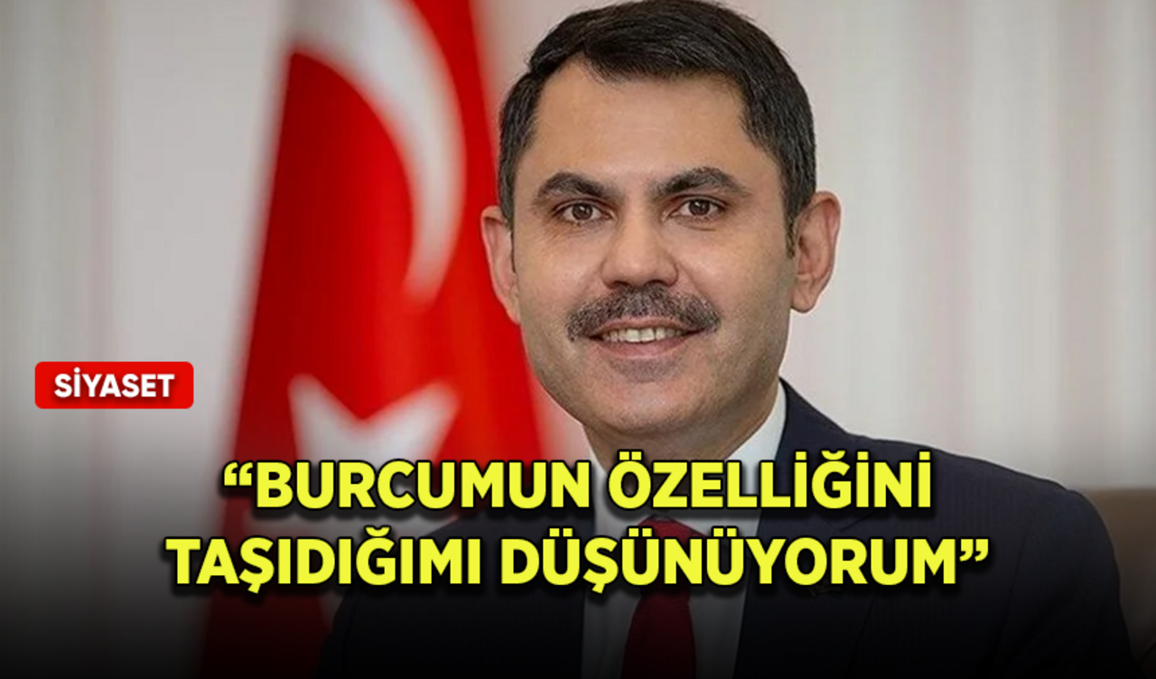 Murat Kurum'dan 'Kurtlar Vadisi' cevabı! Burcunun özelliğini anlattı