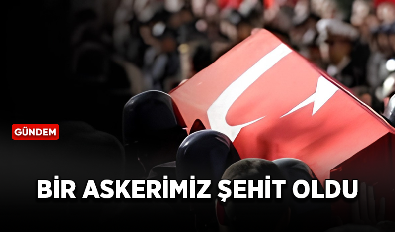 MSB açıkladı: 1 asker şehit oldu