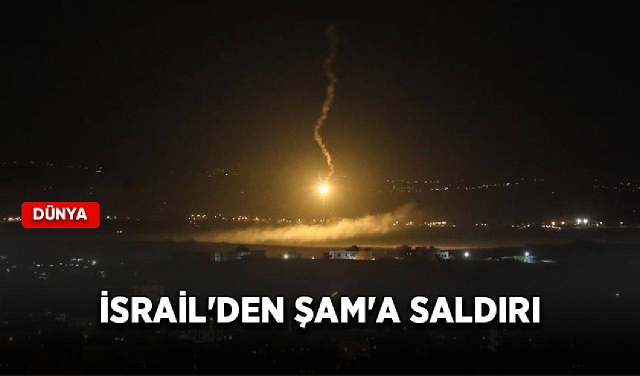 İsrail'in Şam'a saldırı düzenlediği iddia edildi