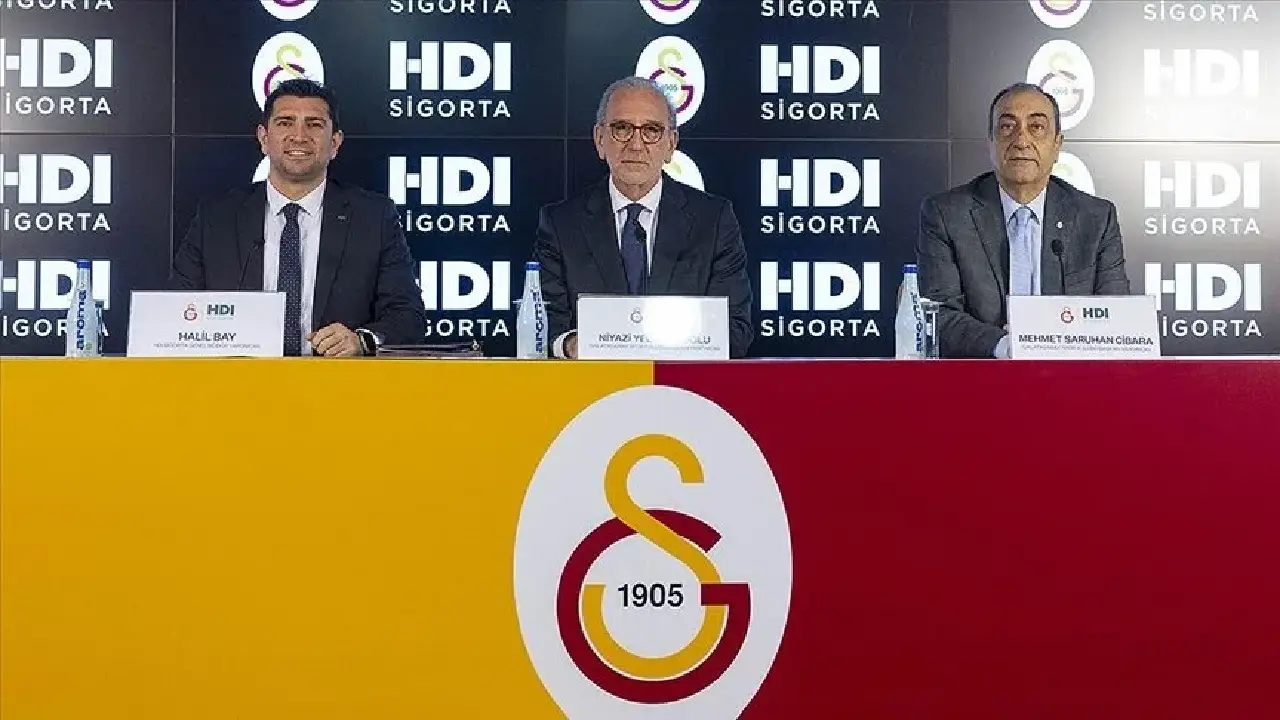 Galatasaray, HDI Sigorta ile sponsorluk sözleşmesi imzaladı