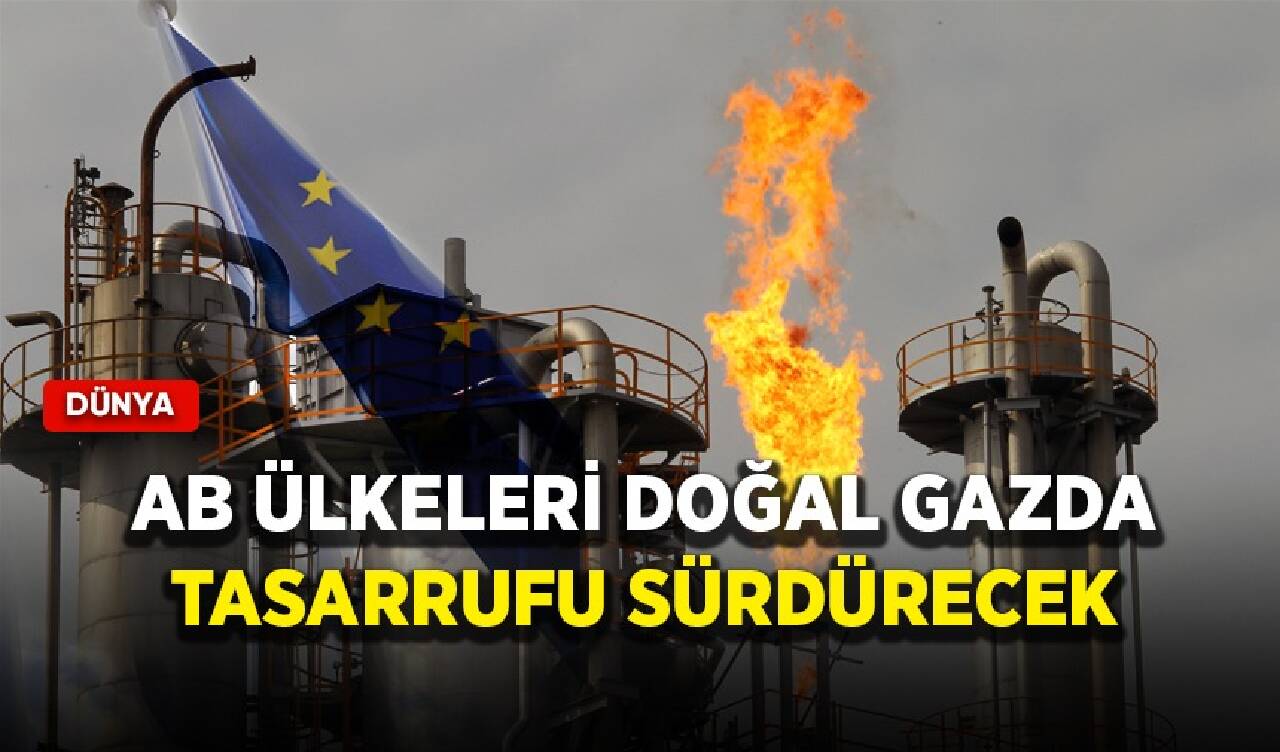 AB ülkeleri doğal gazda tasarrufu sürdürecek