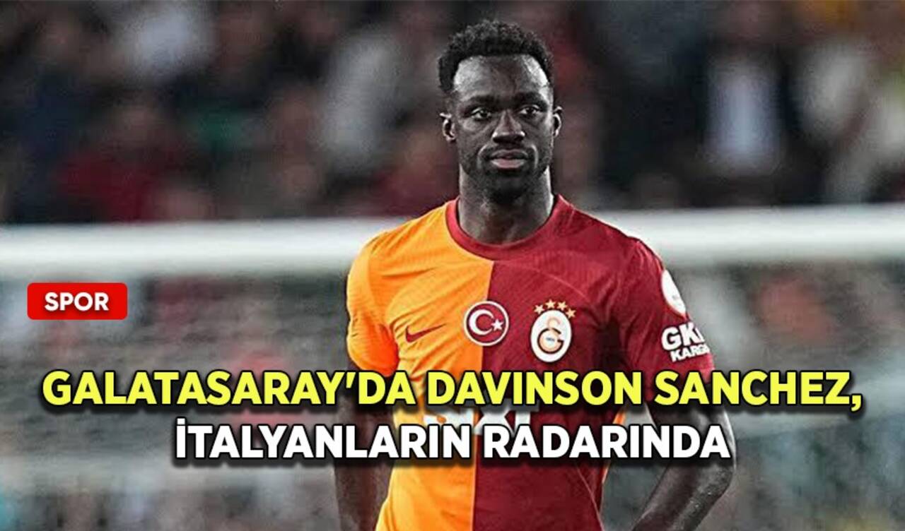 Galatasaray'da Davinson Sanchez, İtalyanların radarında