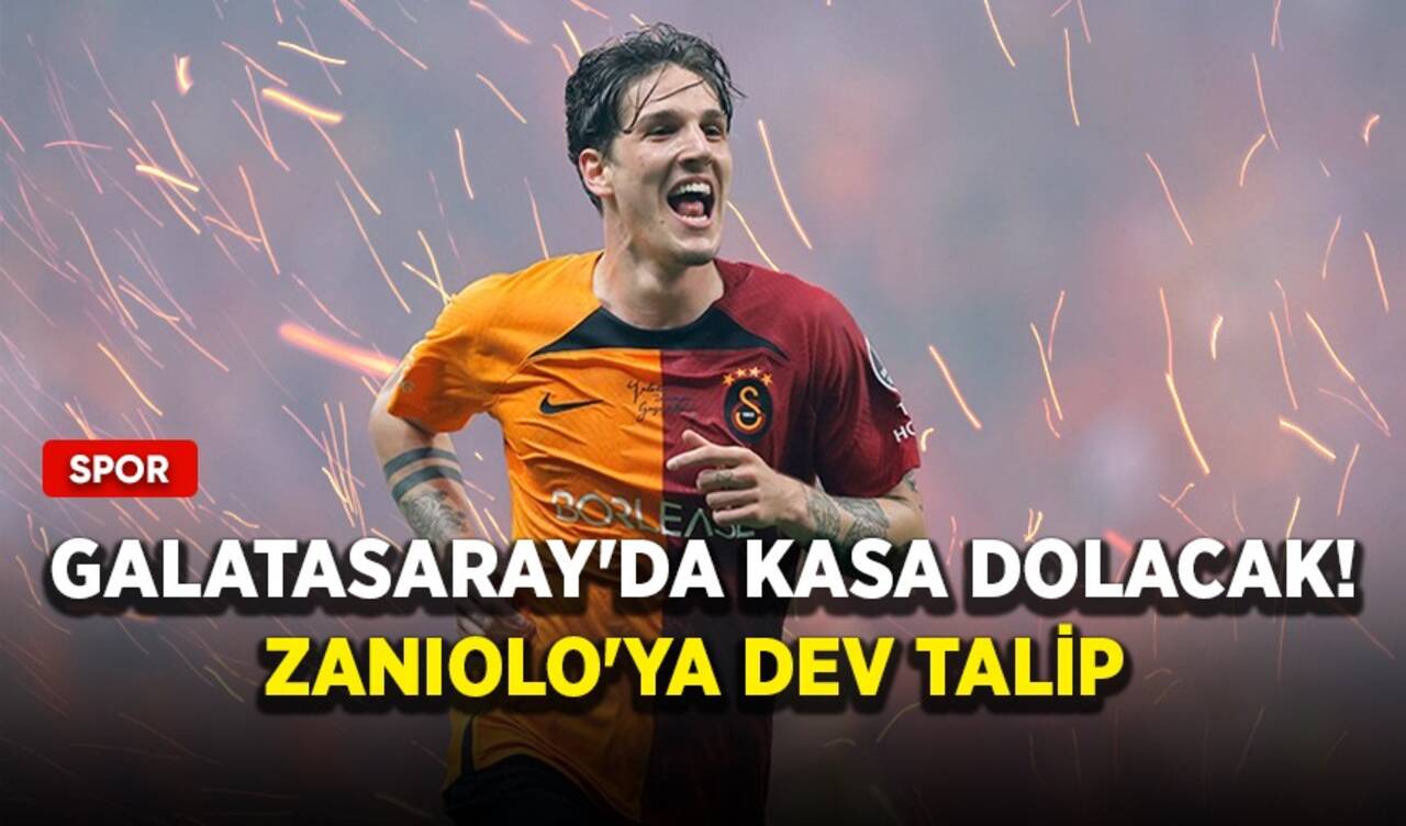 Galatasaray'da kasa dolacak! Zaniolo'ya dev talip