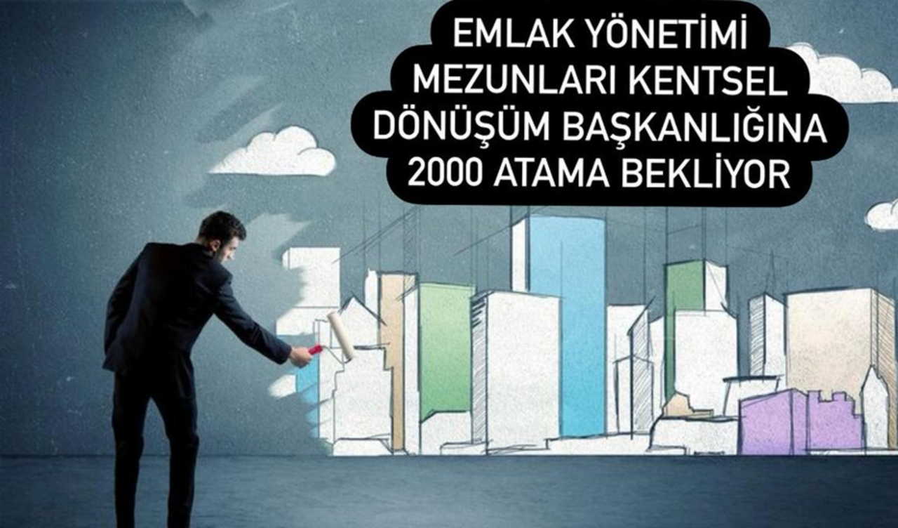 3301 nitelik kodlu Emlak Yönetimi mezunları atama bekliyor