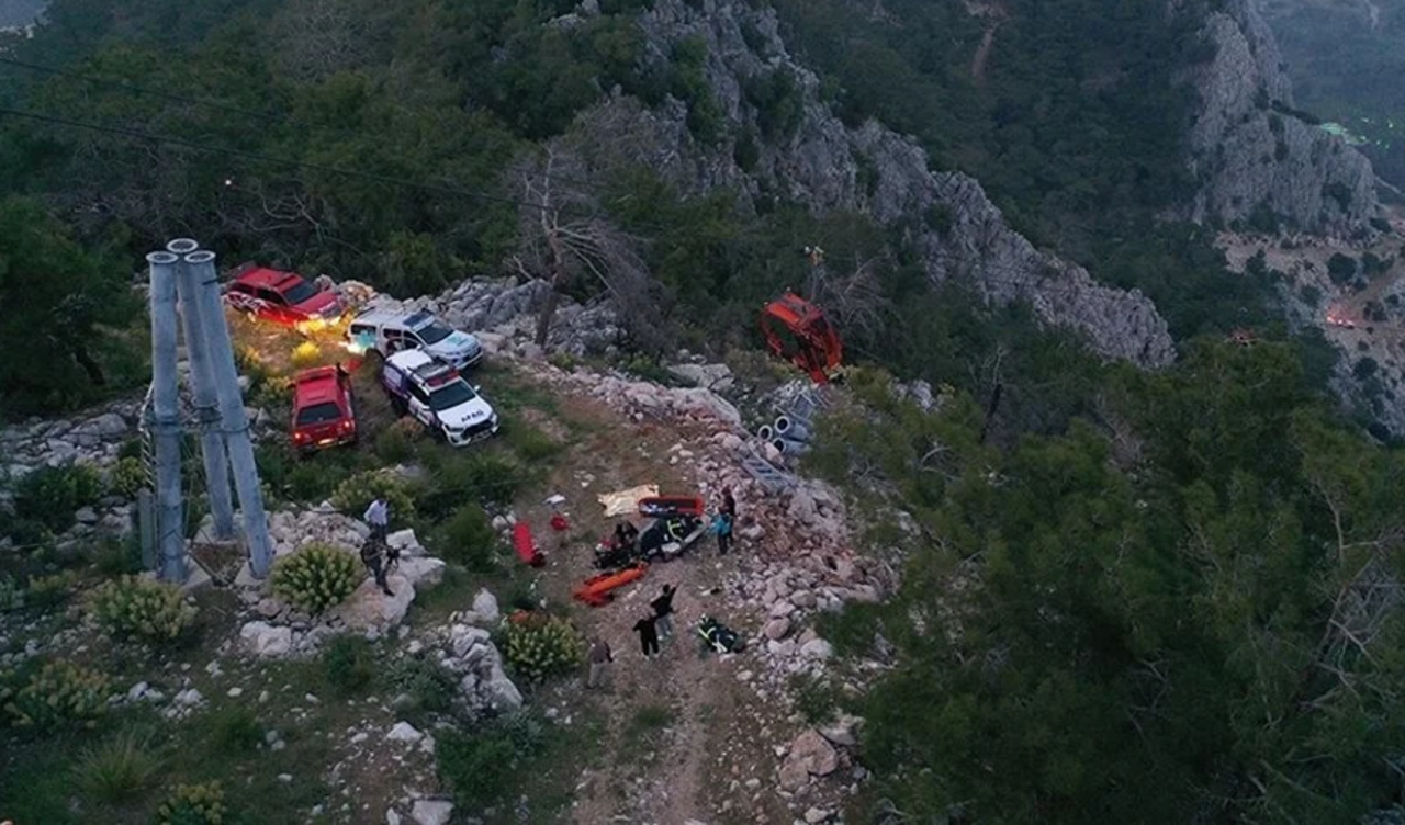 Antalya'daki teleferik kazasıyla ilgili bilirkişi heyeti ön raporu