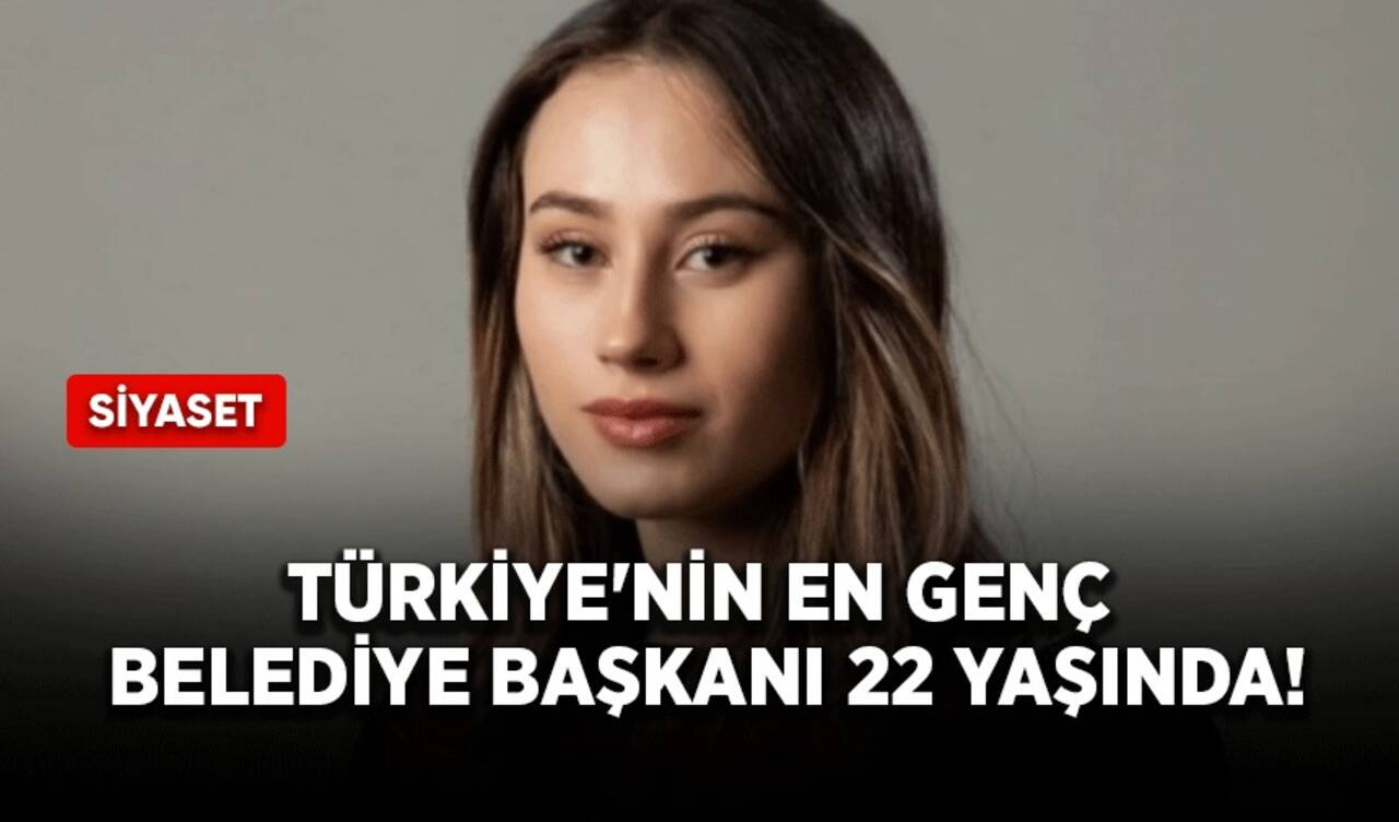 Türkiye'nin en genç belediye başkanı 22 yaşında!