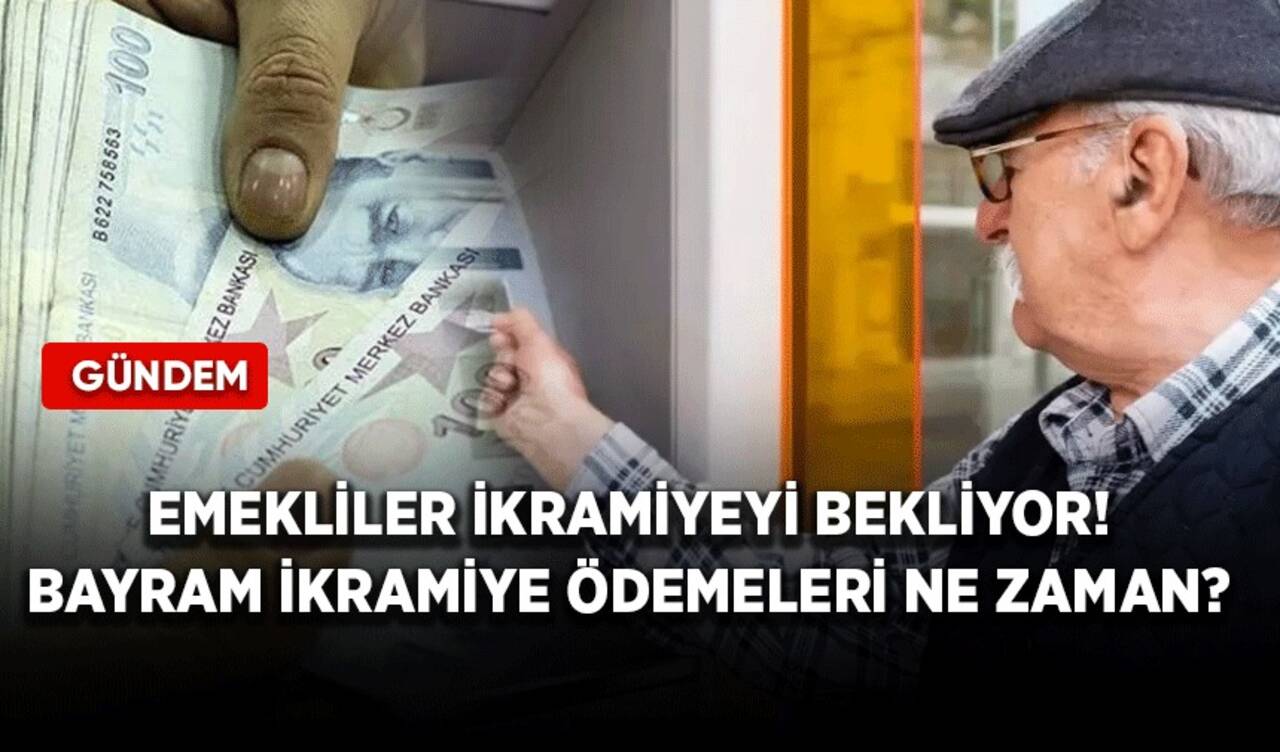 Emekliler ikramiyeyi bekliyor! Bayram ikramiye ödemeleri ne zaman?