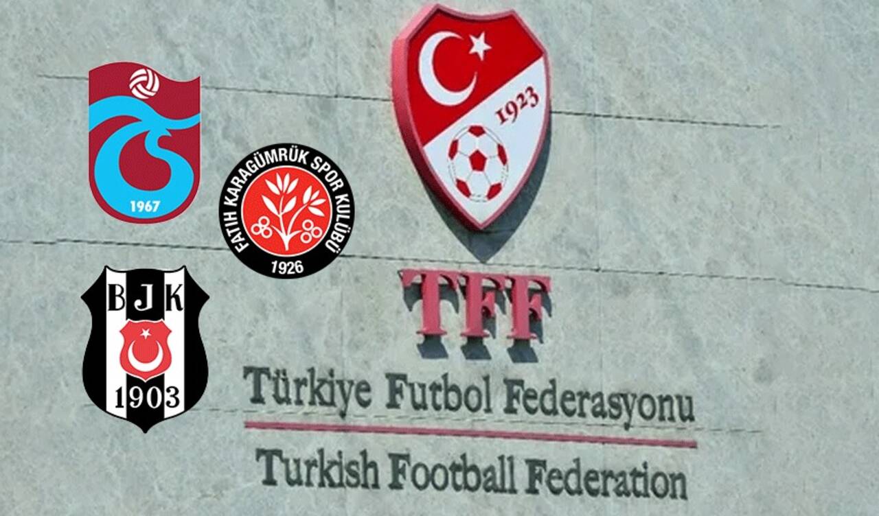 Beşiktaş, Karagümrük ve Trabzonspor, PFDK'ye sevk edildi