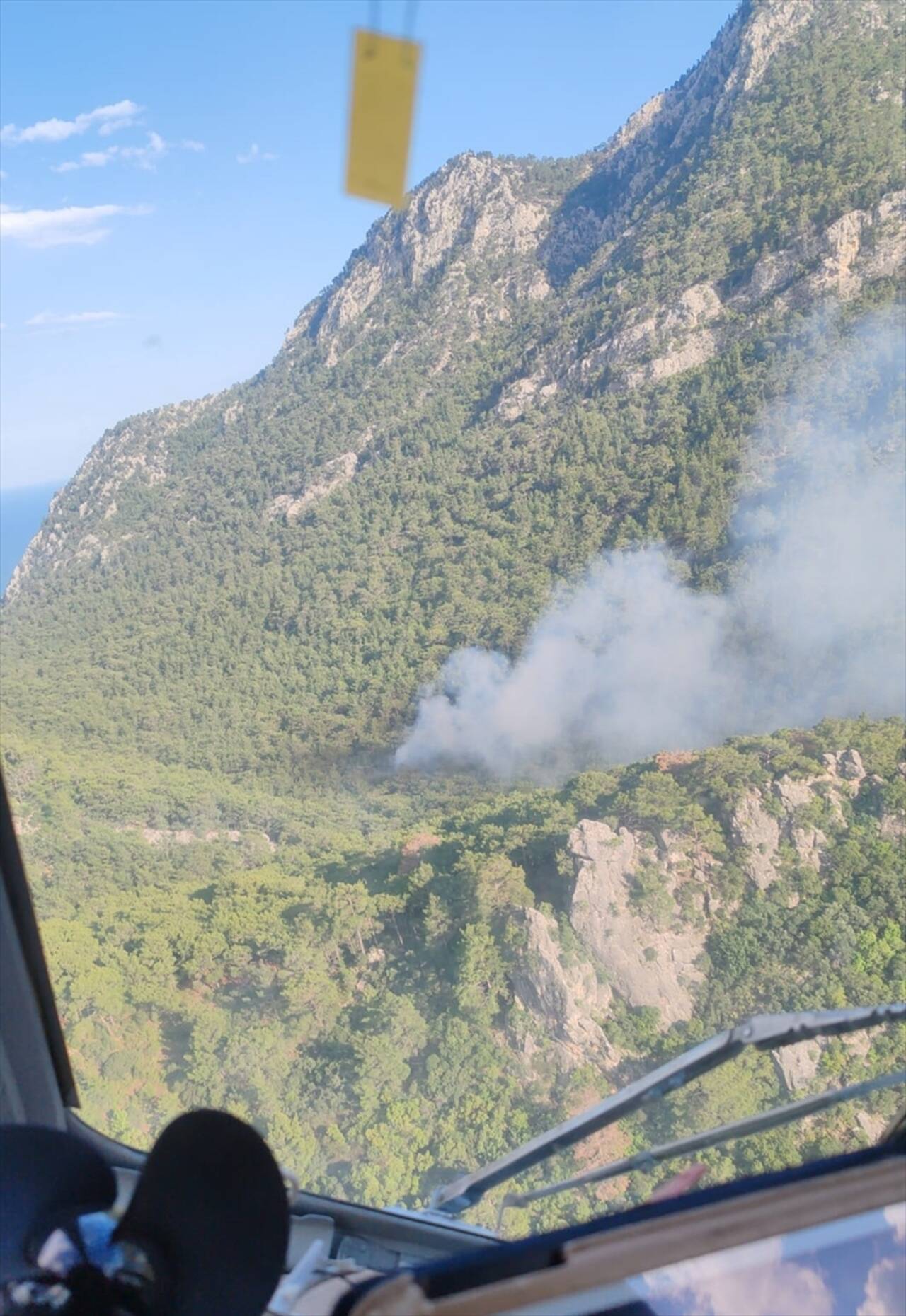 Son dakika! Antalya'da orman yangını çıktı!