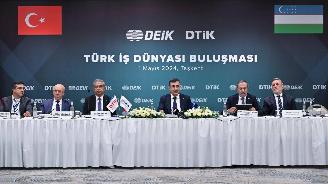 Cumhurbaşkanı Yardımcısı Yılmaz Özbekistan’da: Ticaret hacmi 3 milyar doları aştı