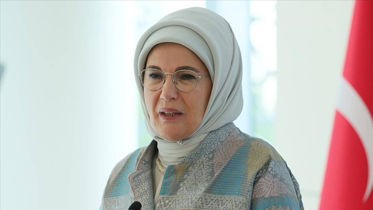 Emine Erdoğan'dan İsrail tepkisi: Mücadeleden vazgeçmeyeceğiz