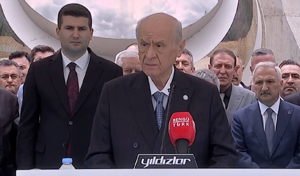 MHP lideri Bahçeli: Ülkücü şehitlerimiz, davamızın nur yüzlü kahramanlarıdır