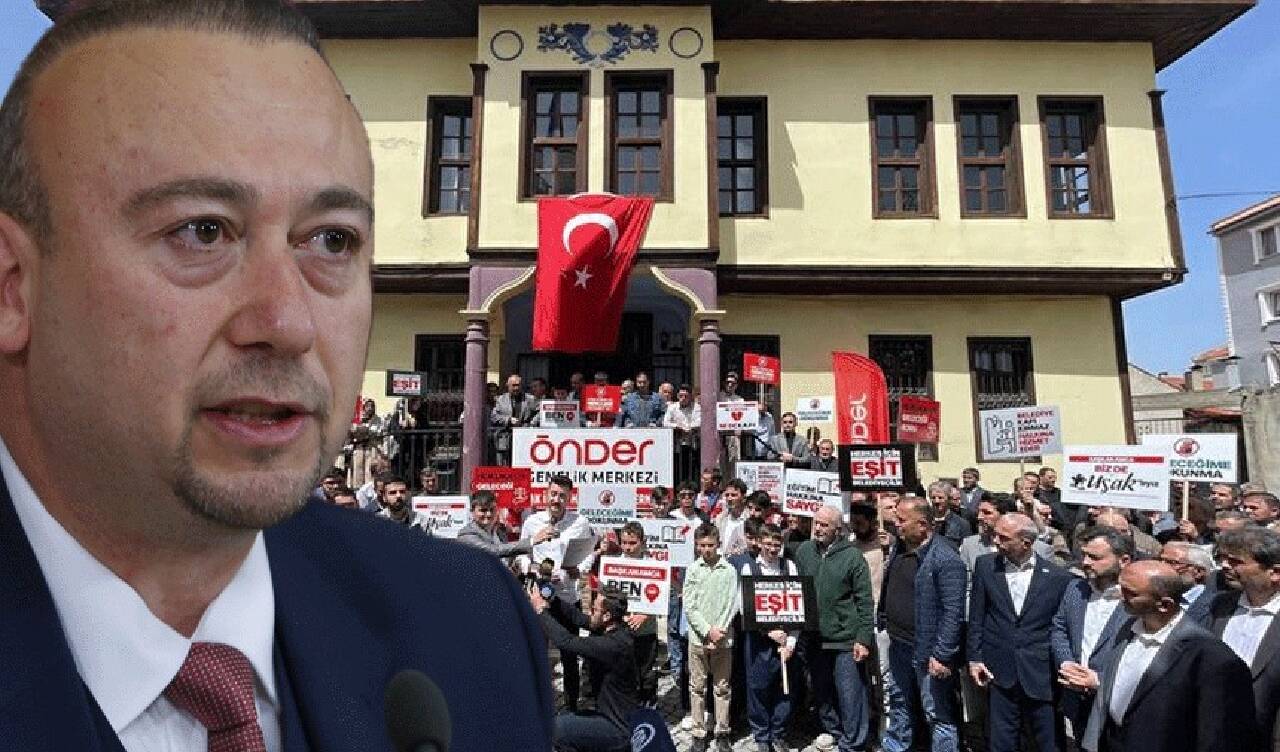 Uşak'ta vakıflara ücretsiz bina iddiası! CHP'den binayı boşaltın çağrısı yapıldı