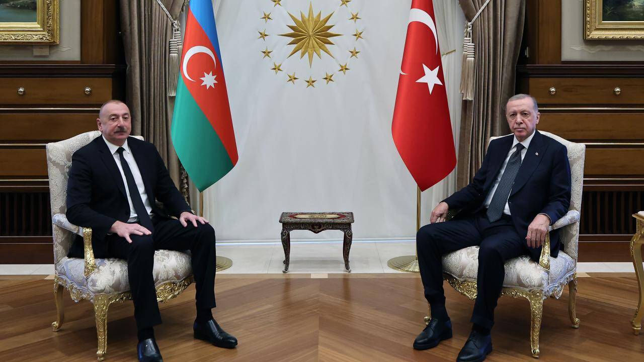 Cumhurbaşkanı Erdoğan Aliyev görüşmesinde Gazze vurgusu