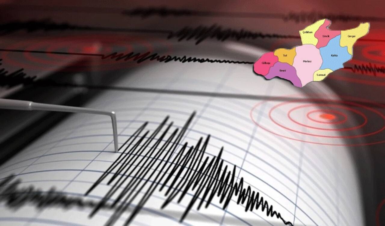 Adıyaman'da 4,2 büyüklüğünde deprem meydana geldi