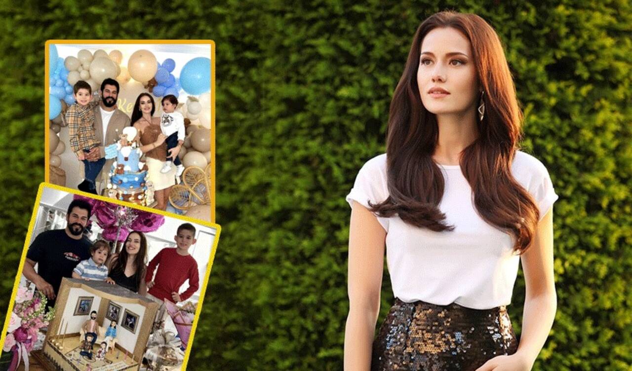 Fahriye Evcen'in doğum günü pastası gündem oldu