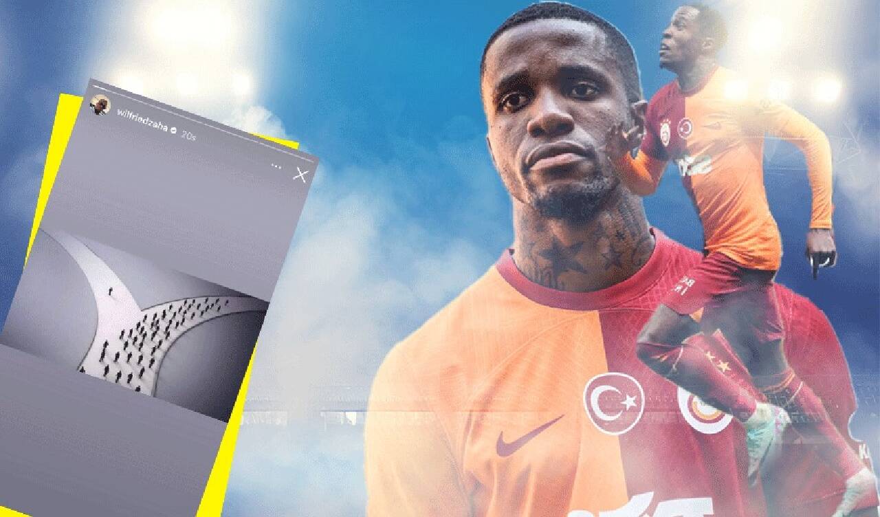 Galatasaraylı Zaha'dan kafaları karıştıran paylaşım