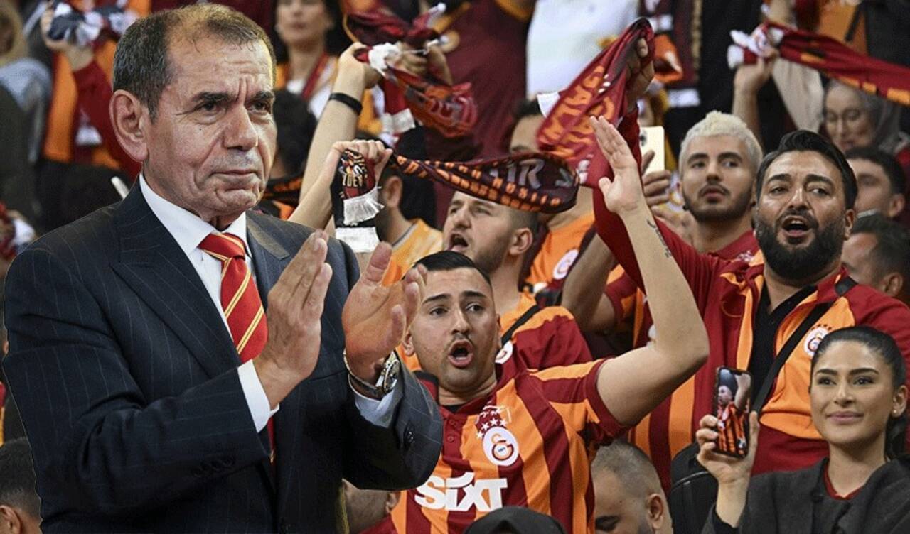 Galatasaray taraftarından Dursun Özbek'e istifa çağrısı