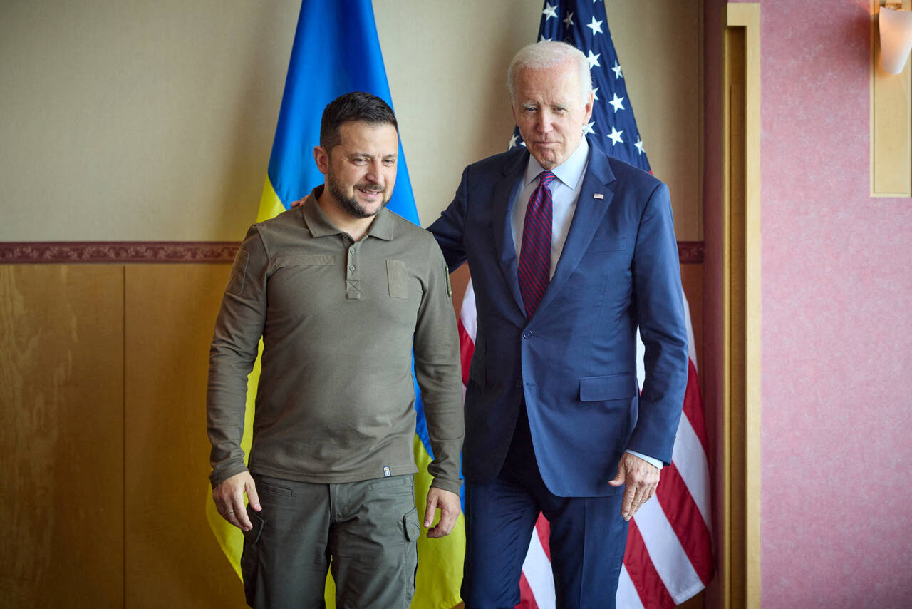 Zelenskiy'den, ABD Başkanı Biden'a teşekkür mesajı