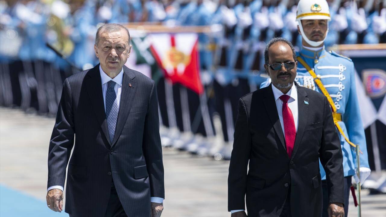 Cumhurbaşkanı Erdoğan, Somali Cumhurbaşkanı ile görüştü