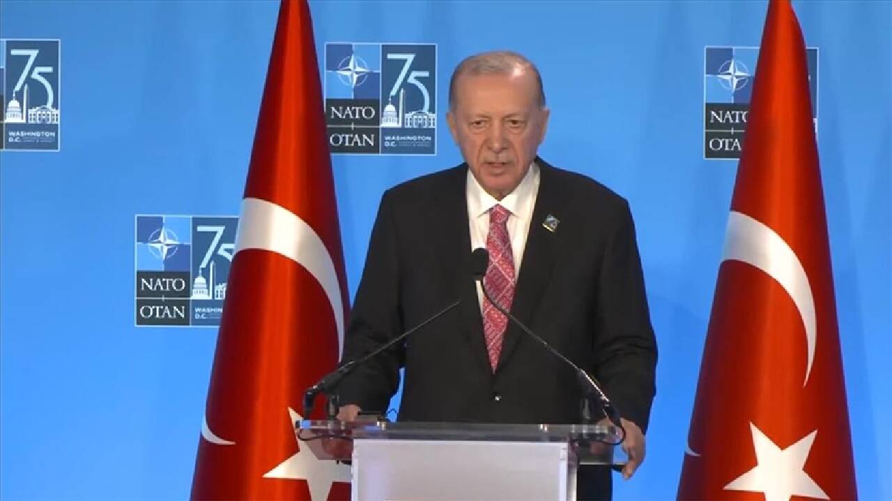 Cumhurbaşkanı Erdoğan: İsrail yönetiminin NATO'yla ortaklık ilişkisini sürdürmesi mümkün değildir