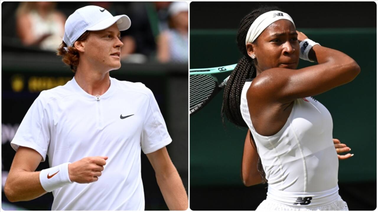 Wimbledon'da 3 saat 42 dakikalık mücadele: Sinner ve Gauff üçüncü turda