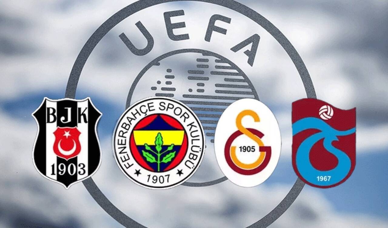 UEFA kulüpler sıralaması açıklandı: İlk 50'de bir Türk takımı var