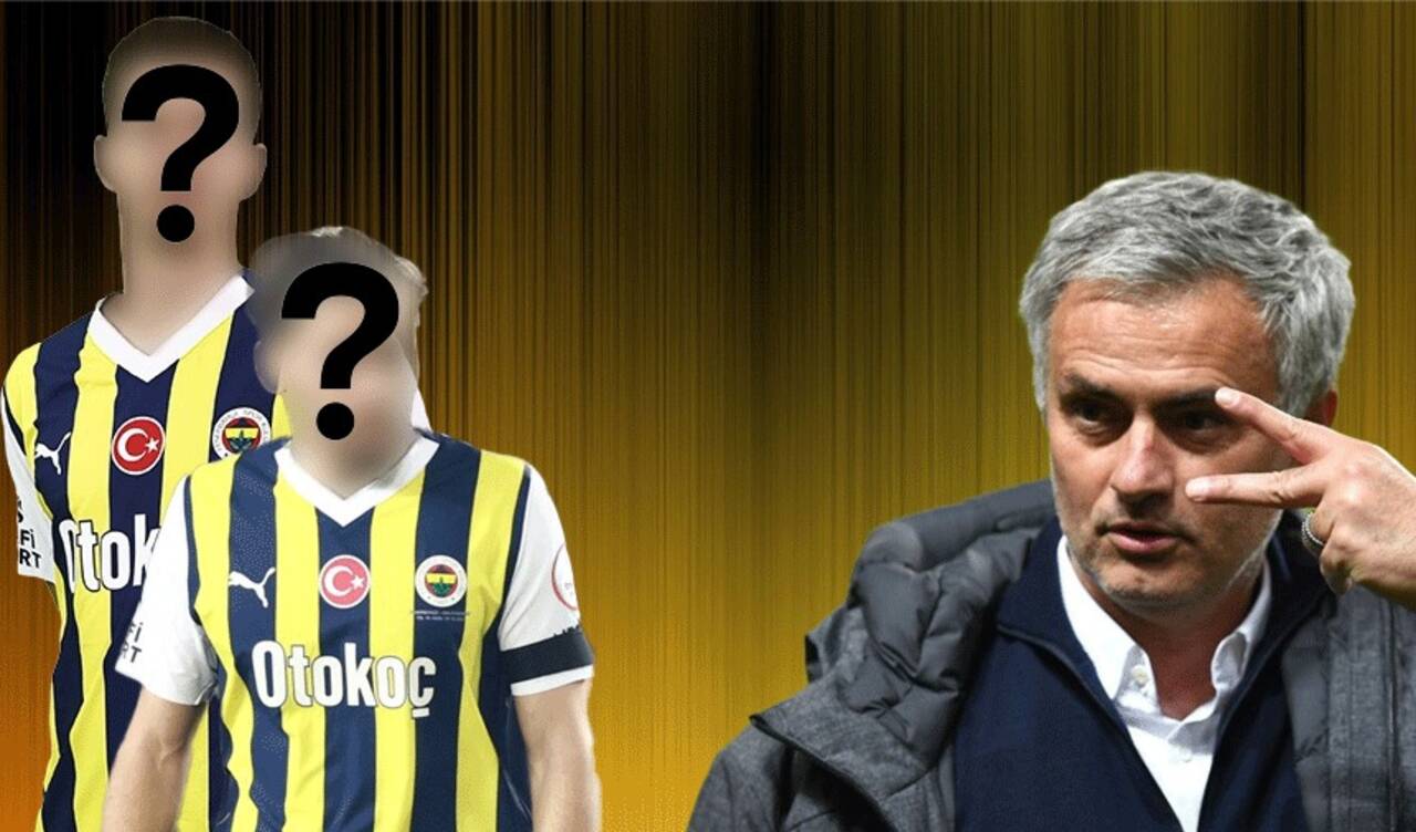 Fenerbahçe'de Jose Mourinho, iki futbolcunun biletini kesti