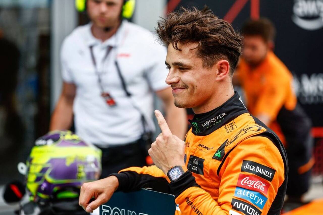 F1 Hollanda Grand Prix'sinde Lando Norris ilk sıradan başlayacak